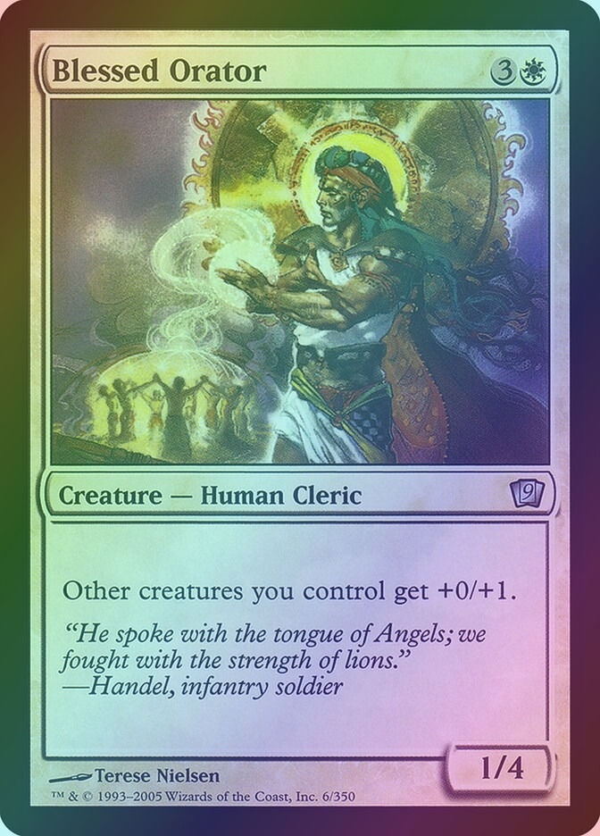 Blessed Orator (9ED) (6★) / Foil