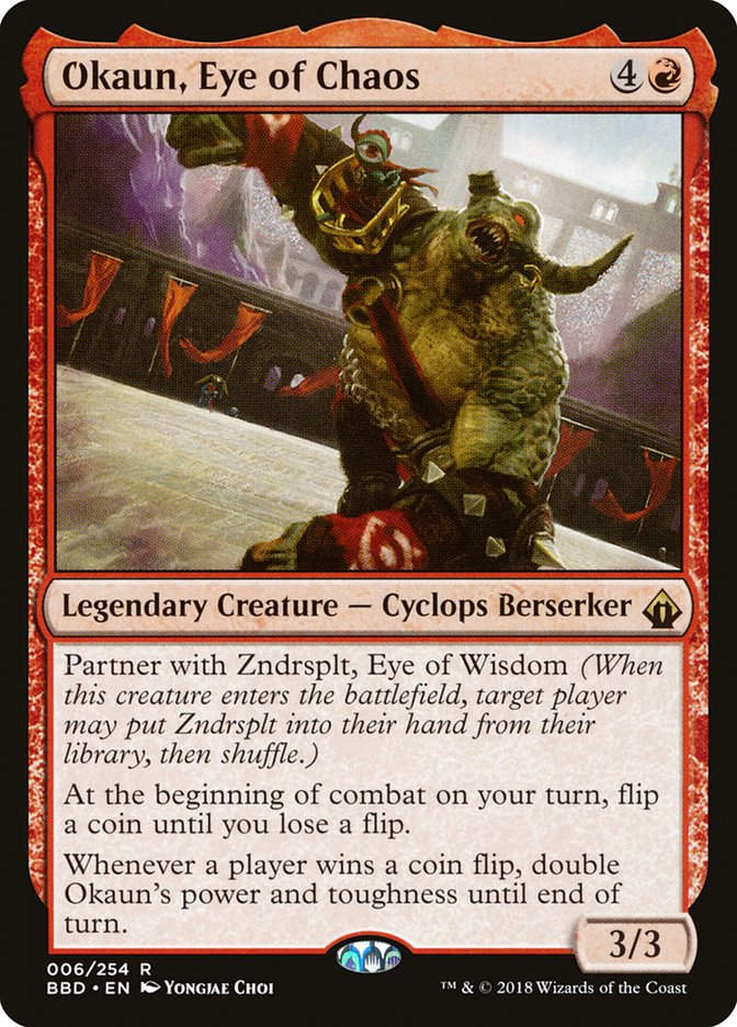 Okaun, Eye of Chaos (BBD) (6) / Foil