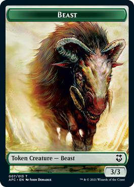 Beast Token // Dragon Spirit Token (TAFC)