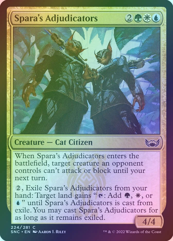 Spara's Adjudicators (SNC) (224) / Foil