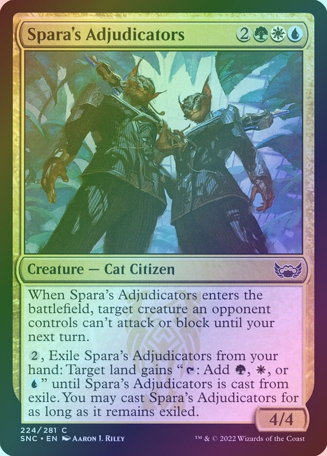 Spara's Adjudicators (SNC) (224) / Foil