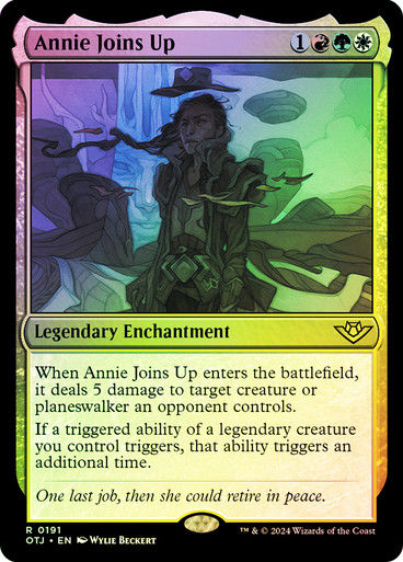 Annie Joins Up (otj) (191) / Foil