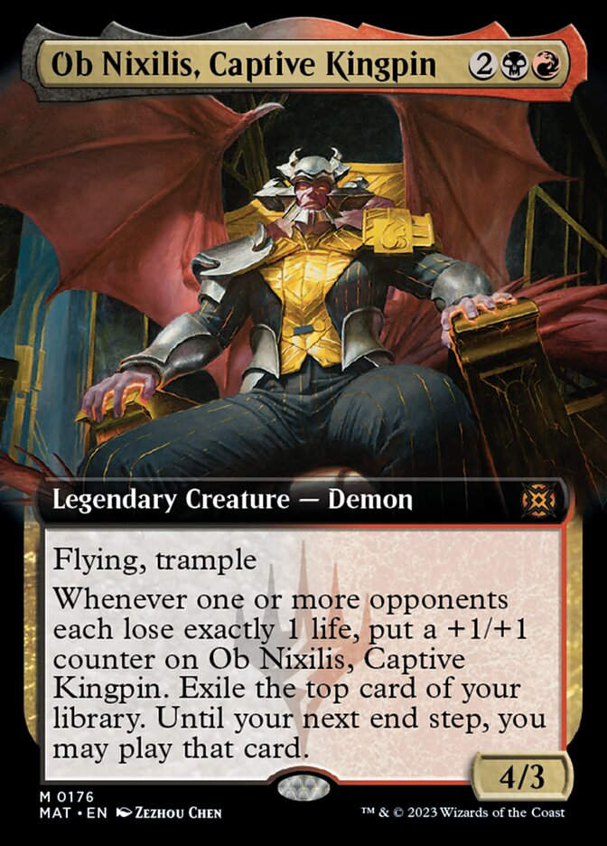 Ob Nixilis, Captive Kingpin (MAT) / Extended Art
