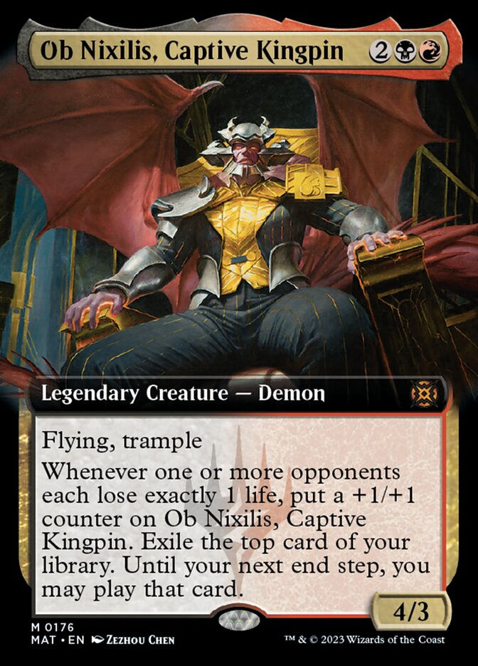 Ob Nixilis, Captive Kingpin (MAT) / Extended Art