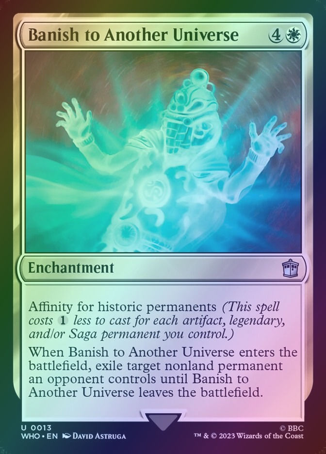 Banish to Another Universe (WHO) (13) / Foil