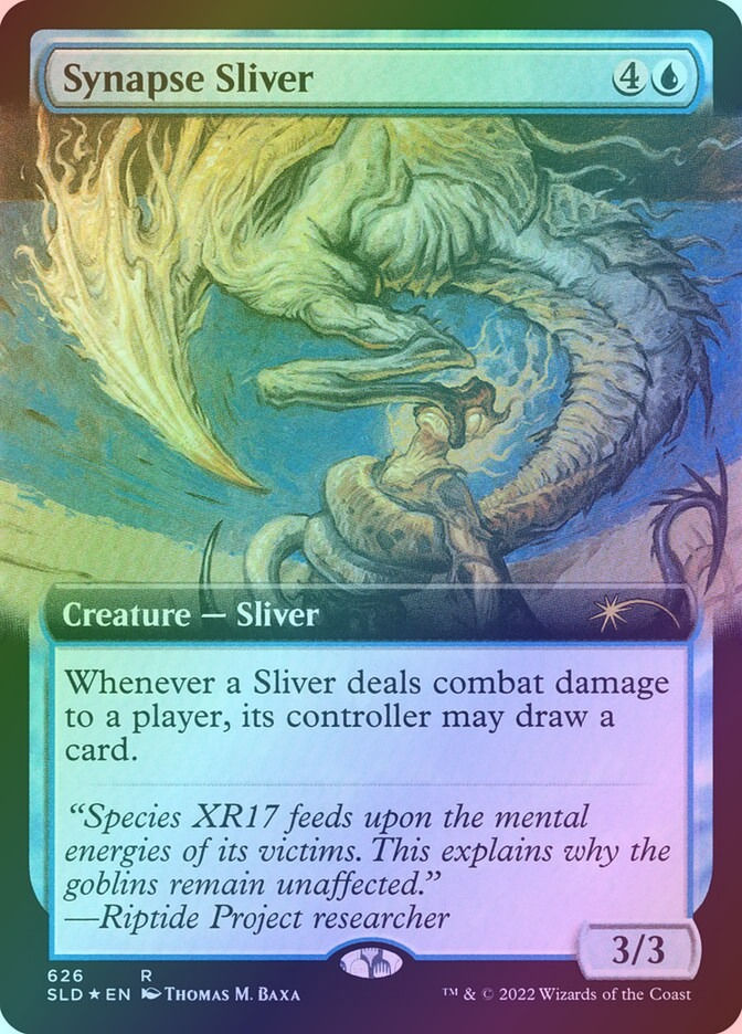 Synapse Sliver (SLD) (626) / Extended Art / Foil