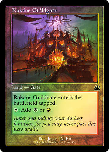 Rakdos Guildgate (rvr) (408) / Retro / Foil
