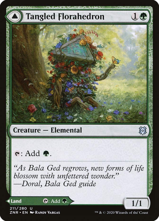 Tangled Florahedron // Tangled Vale (ZNR) (211)