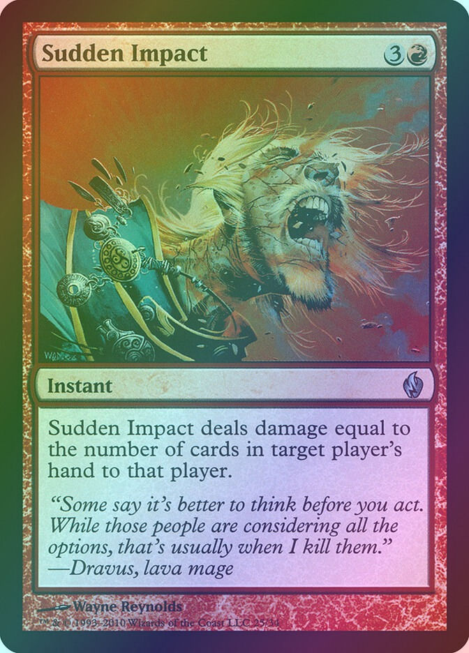 Sudden Impact (PD2) (25) / Foil