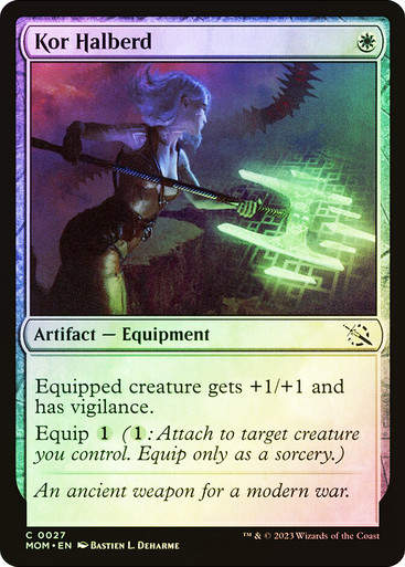 Kor Halberd (mom) / Foil