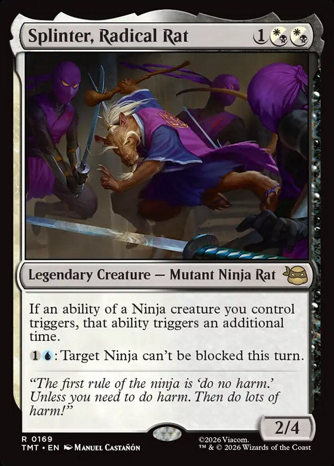 Splinter, Radical Rat (TMT) (169)