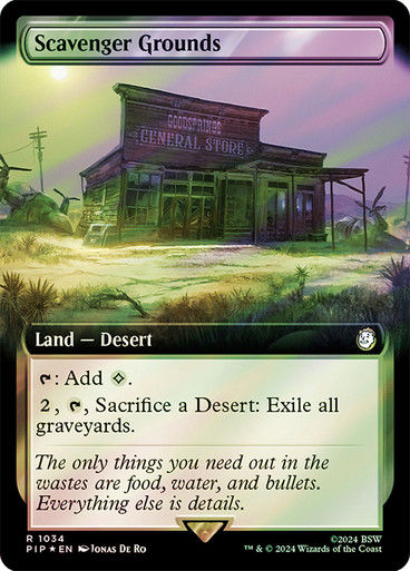 Scavenger Grounds (pip) (1034) / Extended Surge Foil