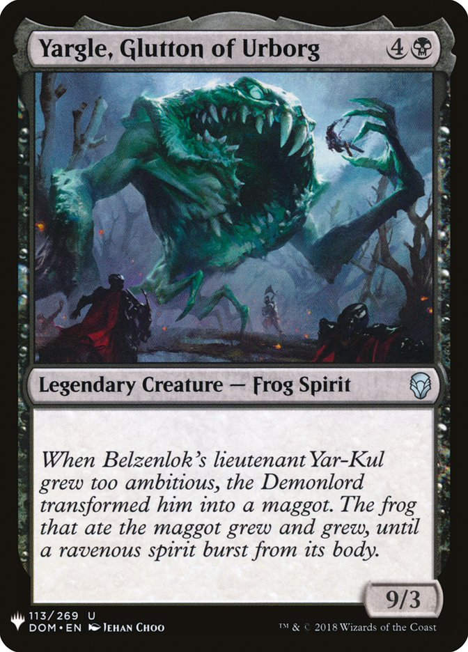 Yargle, Glutton of Urborg (MYS)