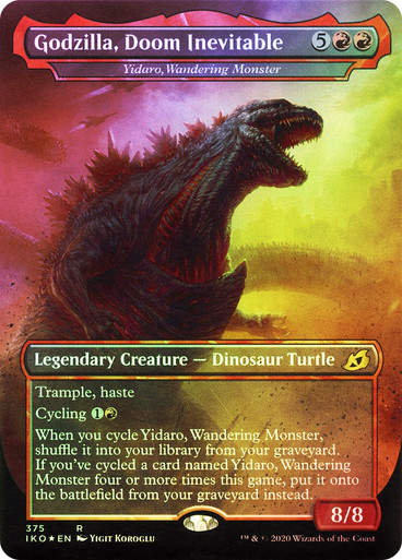 Yidaro, Wandering Monster (IKO) (375) / Borderless / Foil