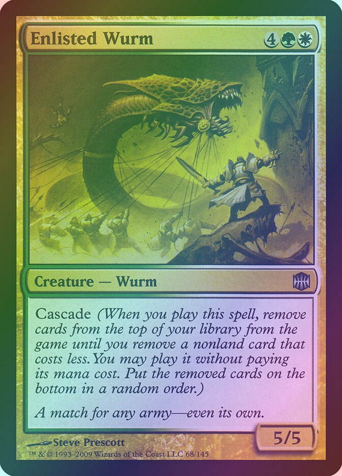 Enlisted Wurm (ARB) (68) / Foil