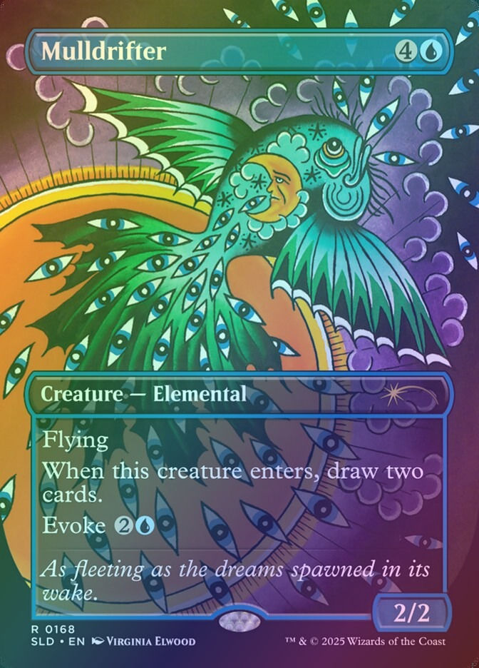 Mulldrifter (SLD) (168) / Borderless / Foil