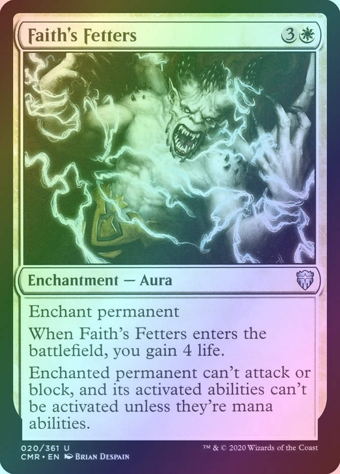 Faith's Fetters (CMR) (20) / Foil