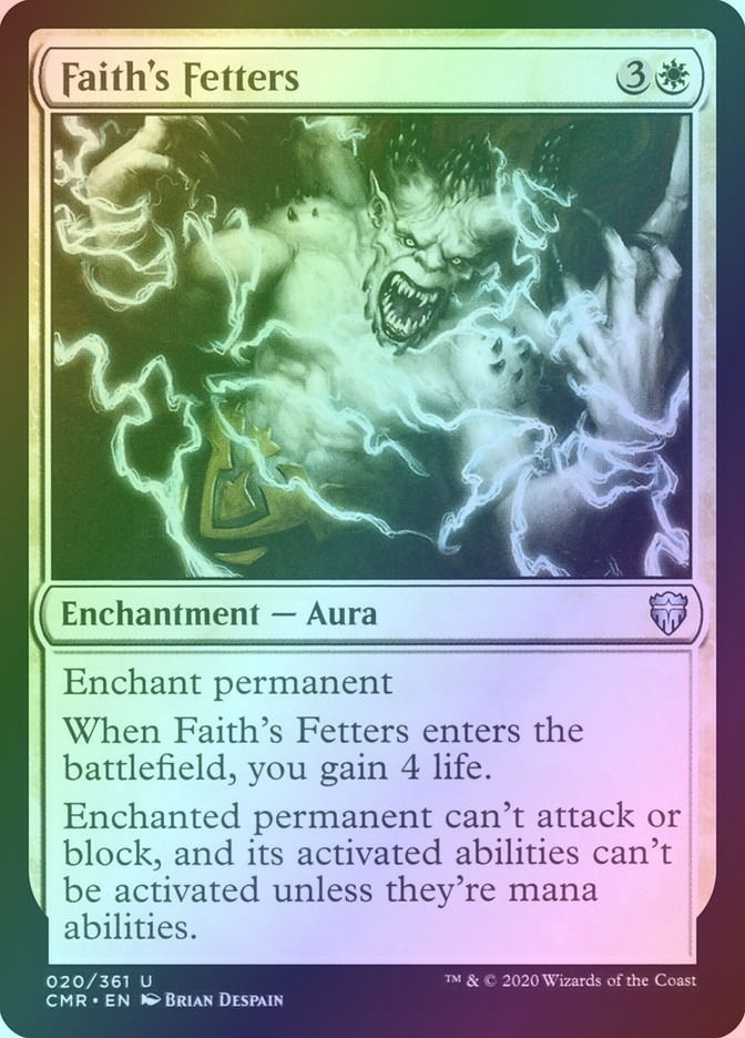 Faith's Fetters (CMR) (20) / Foil