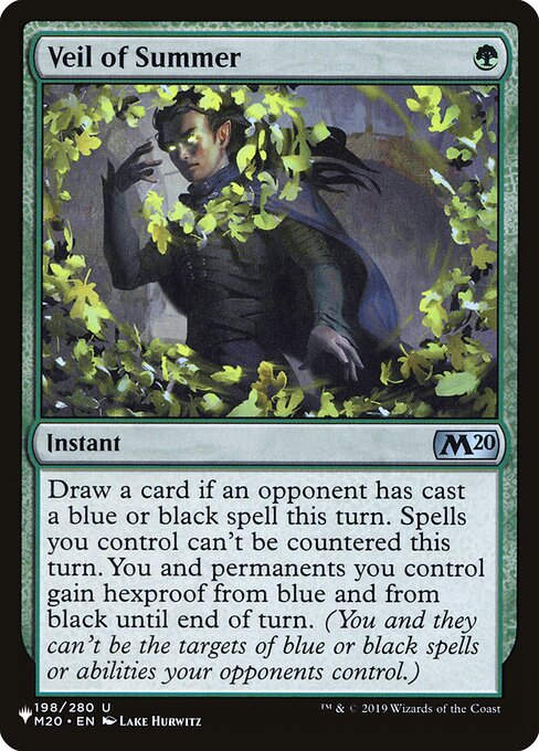 Veil of Summer (PLST) (M20-198)