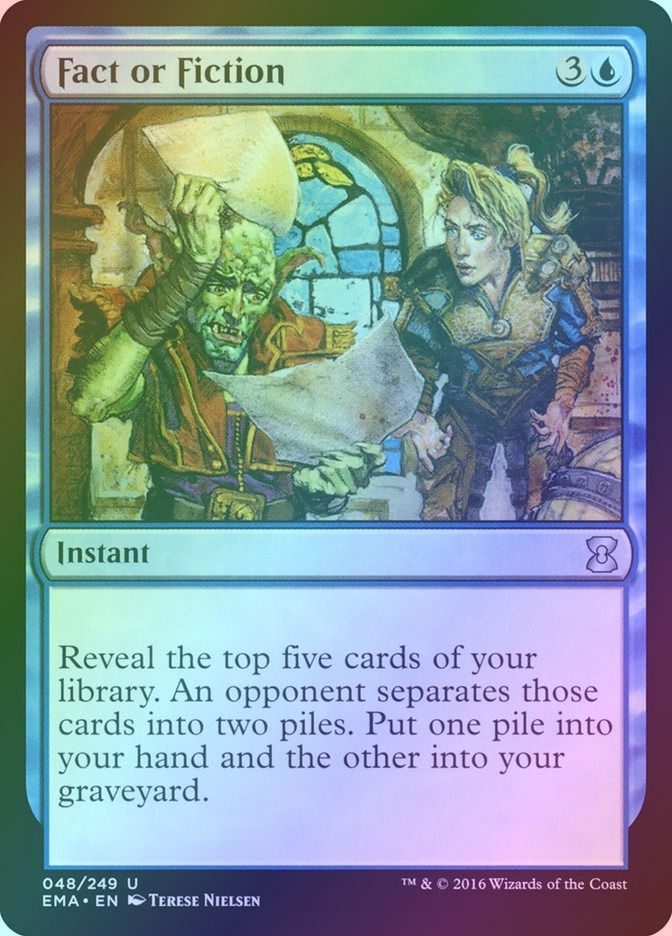 Fact or Fiction (EMA) (48) / Foil
