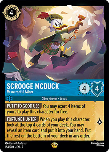 Scrooge McDuck - Resourceful Miser (LOR_ARC)