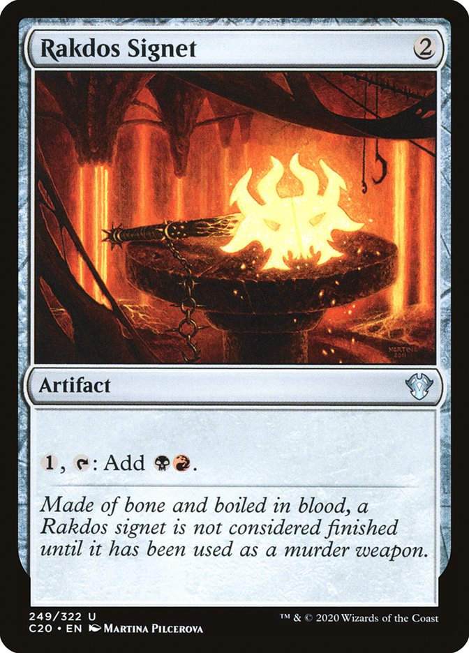 Rakdos Signet (C20) (249)