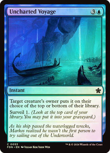 Uncharted Voyage (FDN) (53) / Foil