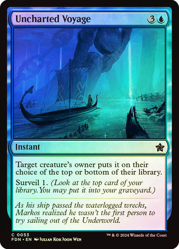 Uncharted Voyage (FDN) (53) / Foil