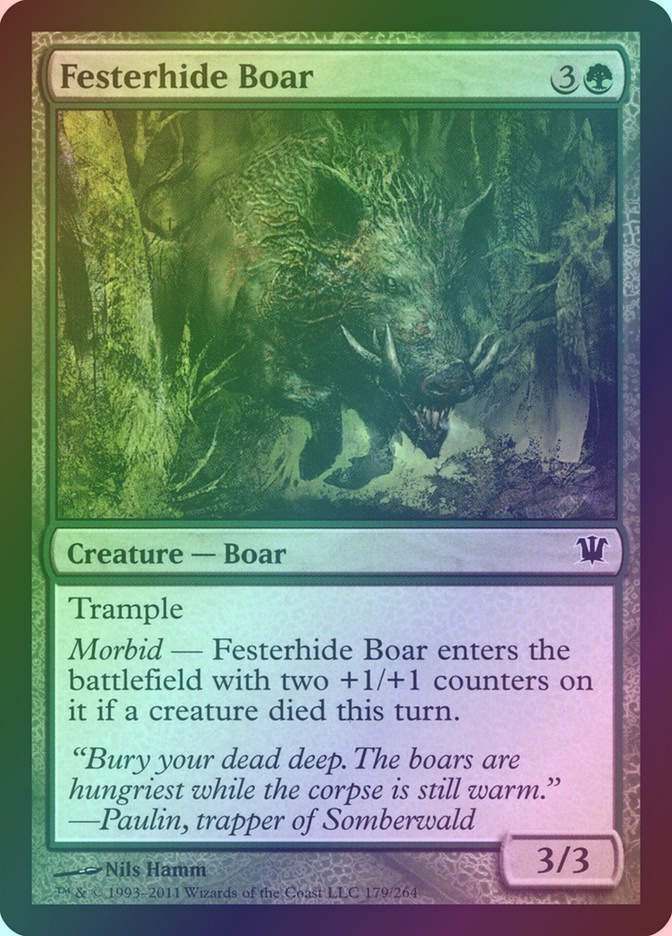 Festerhide Boar (ISD) (179) / Foil