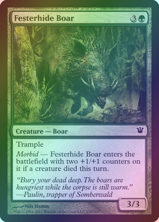 Festerhide Boar (ISD) (179) / Foil