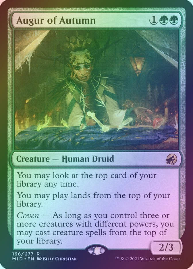 Augur of Autumn (MID) (168) / Foil