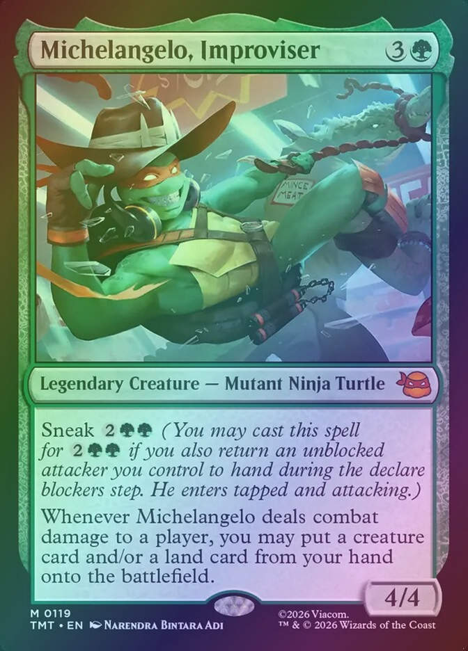 Michelangelo, Improviser (TMT) (119) / Foil