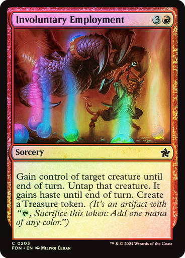 Involuntary Employment (FDN) (203) / Foil