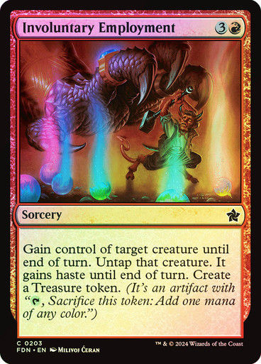 Involuntary Employment (FDN) (203) / Foil