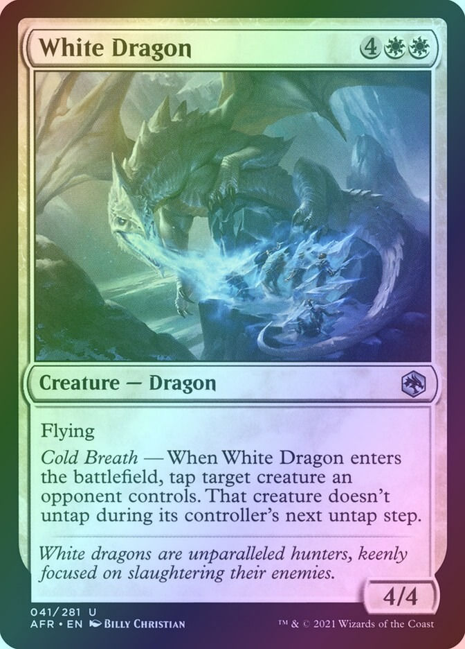 White Dragon (AFR) (41) / Foil