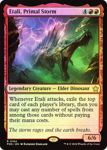 Etali, Primal Storm (FDN) (194) / Foil
