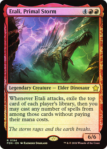 Etali, Primal Storm (FDN) (194) / Foil