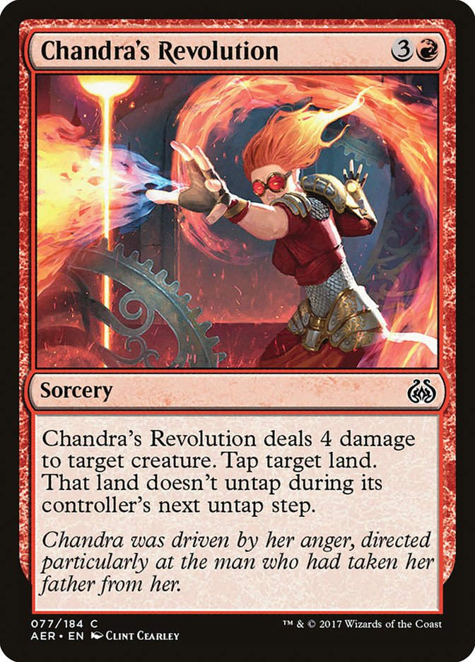 Chandra's Revolution (AER) (77) / Foil