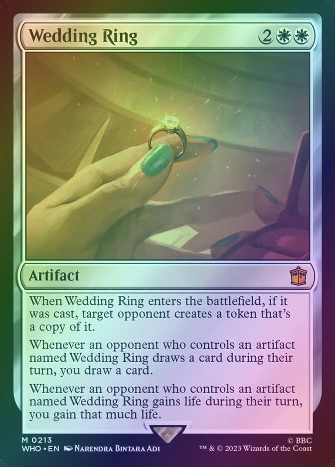 Wedding Ring (WHO) (213) / Foil