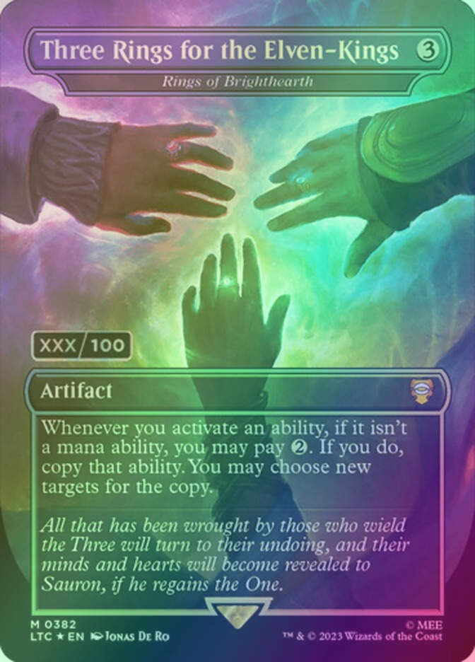 Rings of Brighthearth (LTC) (382z) / Borderless / Serialized