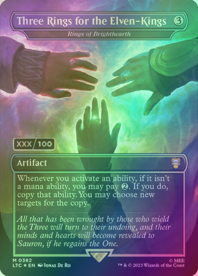 Rings of Brighthearth (LTC) (382z) / Borderless / Serialized
