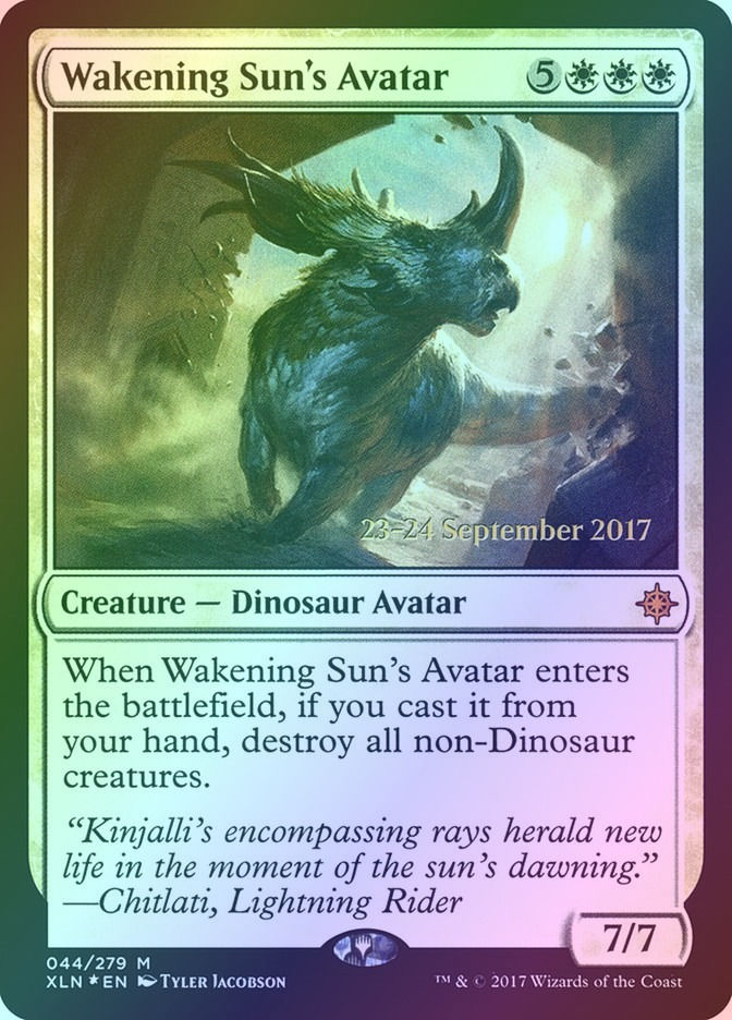 Wakening Sun's Avatar (PXLN) (44s) / Foil