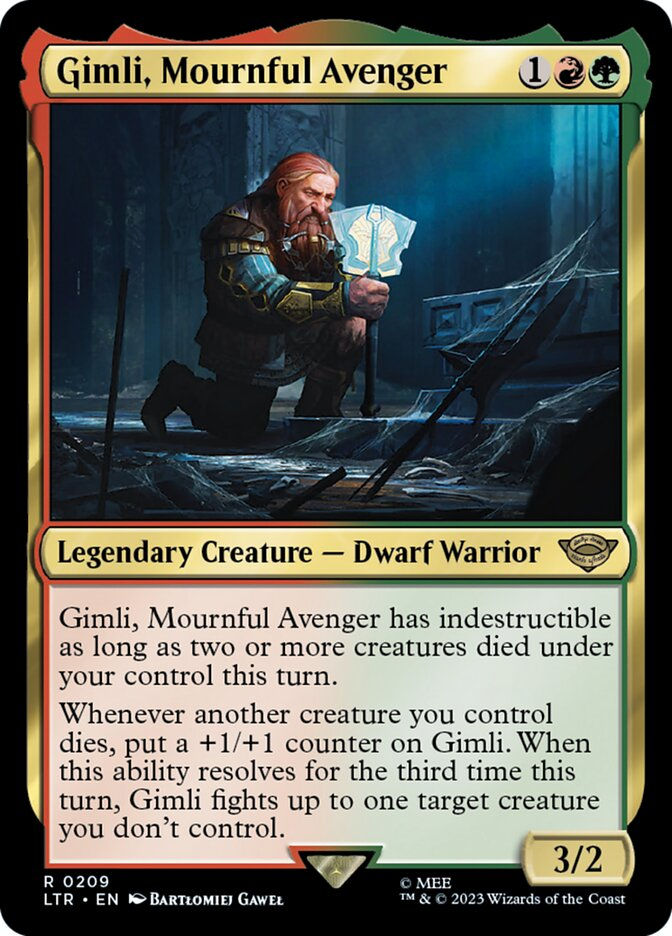 Gimli, Mournful Avenger (LTR) (209)