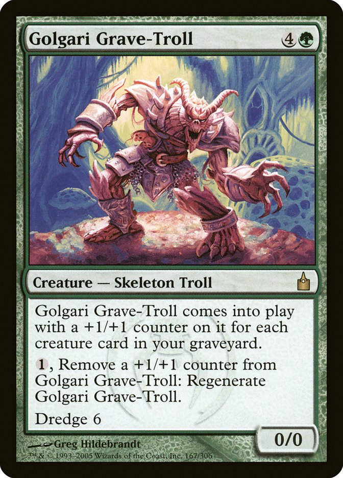 Golgari Grave-Troll (rav)