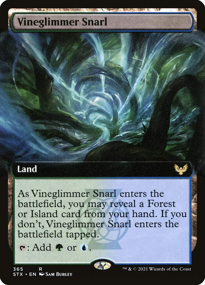 Vineglimmer Snarl (STX) (365) / Extended Art