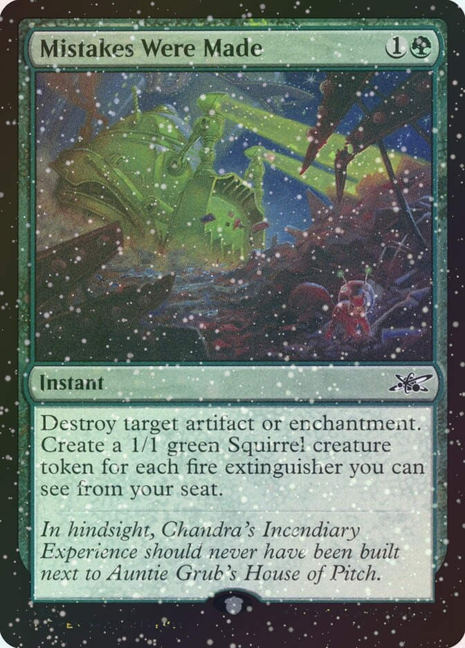 Mistakes Were Made (UNF) (433) / Galaxy Foil