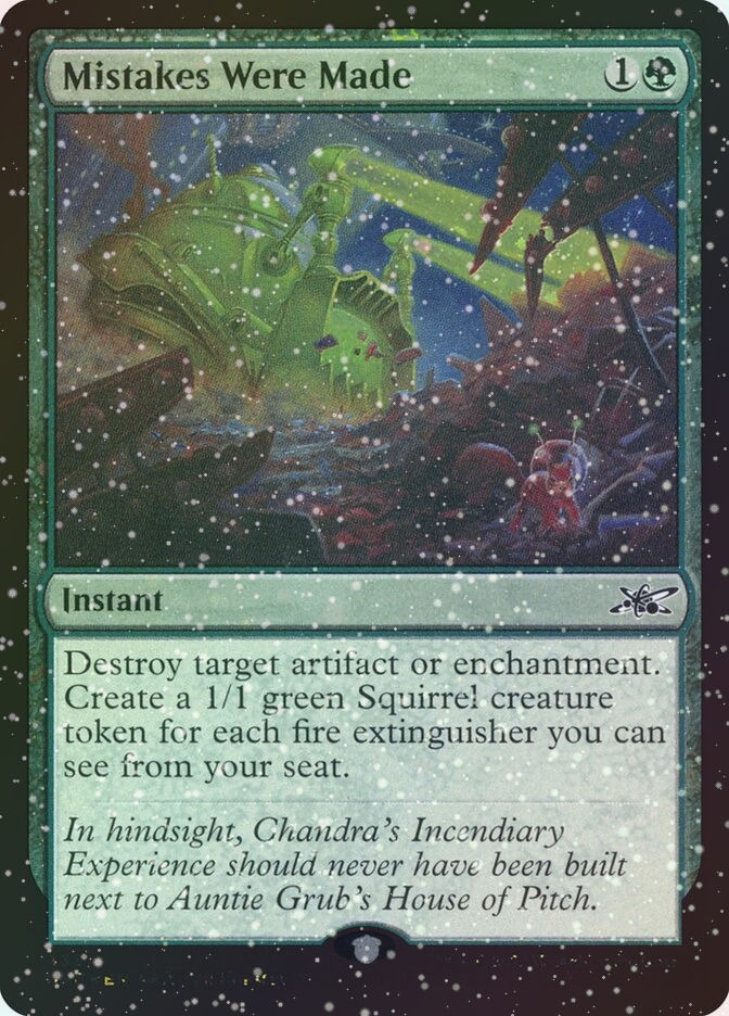 Mistakes Were Made (UNF) (433) / Galaxy Foil