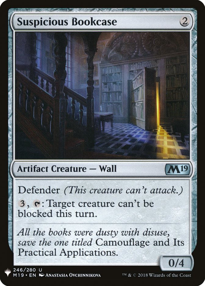 Suspicious Bookcase (MYS)