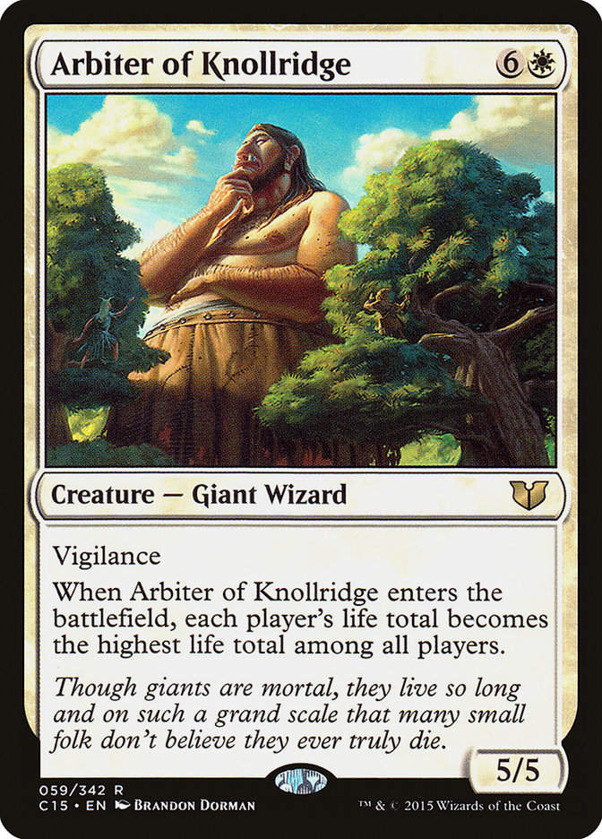 Arbiter of Knollridge (c15)
