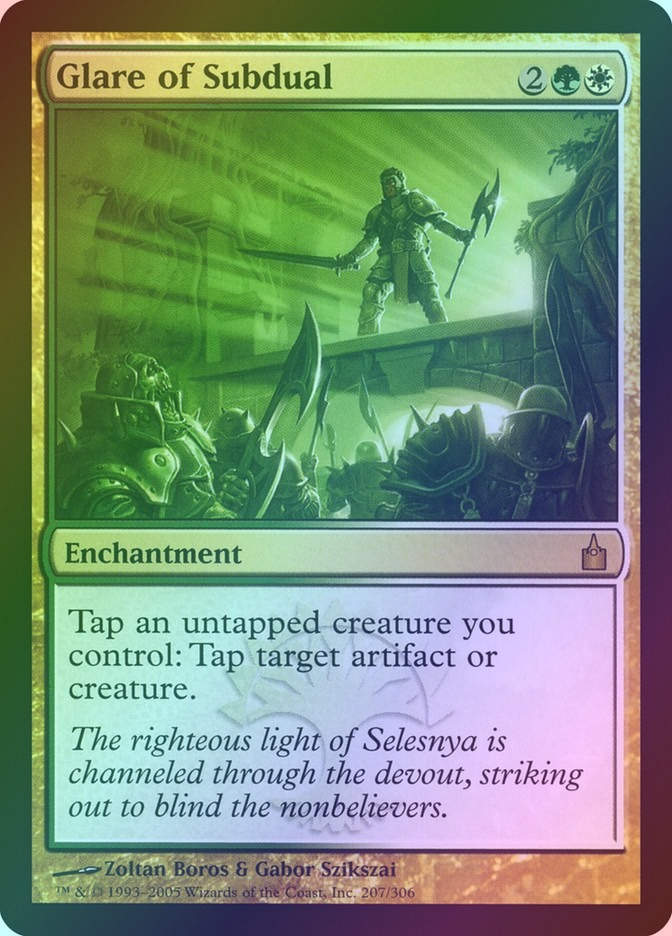 Glare of Subdual (RAV) (207) / Foil